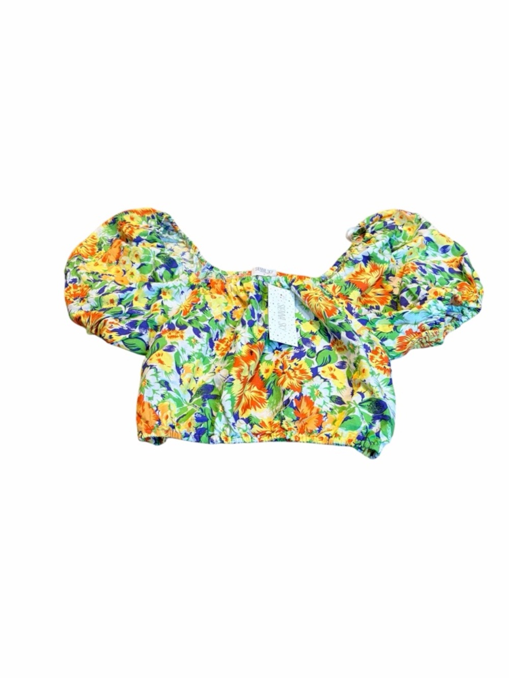 SIENNA SKY cropped floral top nwt